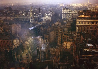 Цветные фото Лондона времен Второй мировой войны