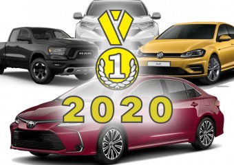 Самые продаваемые автомобили в 2020 году