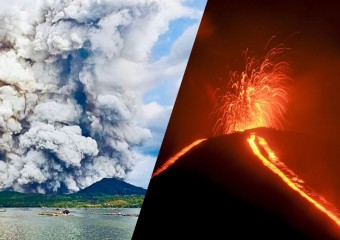 Самые зрелищные извержения вулканов за 2020 год