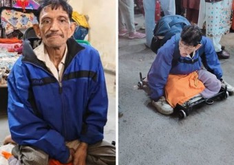 Врятований із вулиці жебрак виявився мільйонером