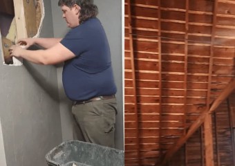 Подружжя придбало старий будинок і випадково знайшли прихований поверх