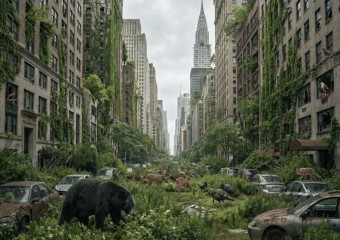 Як природа поглине Нью-Йорк без людей: модель майбутнього мегаполіса