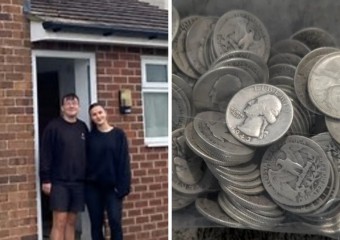 Вдалий ремонт: на пару звалився справжній скарб прямо зі стелі (фото)