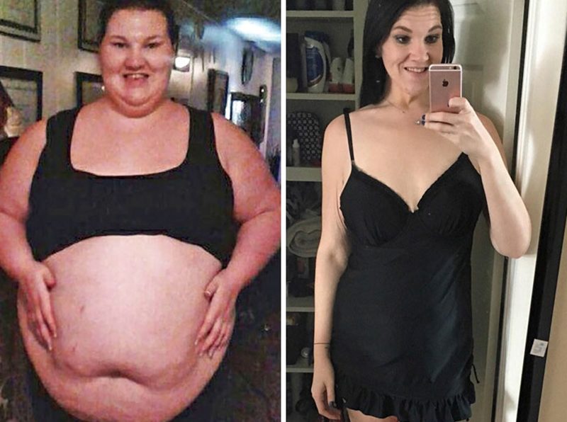 До и после невероятные преображения при похудении